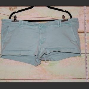Blue Mossimo Low Rise Short Short